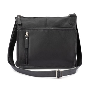 Franco Bonini 1308 Black - Cross Body / Sling Bag