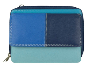 Franco Bonini 15-012 BlueMulti - Mega Wallet/Phone Bag