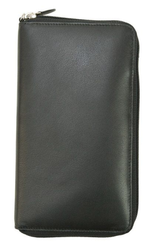 Franco Bonini 15-016 Black - Ladies Wallet/Mobile Phone Pouch