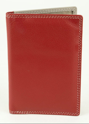 Franco Bonini 16-011 RedMulti - Passport Wallet