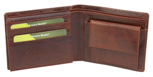 Franco Bonini 17-09HT Brown - Mens Wallet