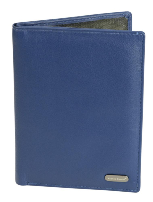 Franco Bonini 3047 Blue - Passport Wallet