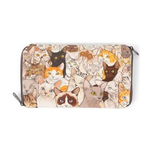 Franco Bonini 5075 Soft Leather Double Glasses Case – Cat