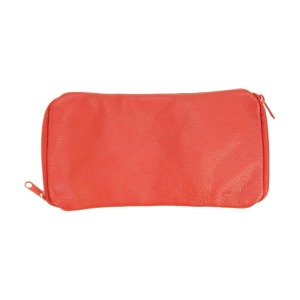 Franco Bonini 5075 Soft Leather Double Glasses Case – Orange