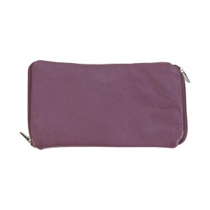 Franco Bonini 5075 Soft Leather Double Glasses Case – Purple