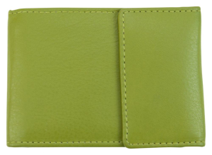 Franco Bonini 71 RFID Soft Leather Card Holder Wallet – Lime