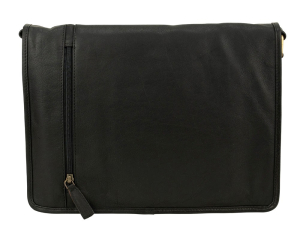 Franco Bonini 15-0017BFK Black - Mens Satchel Bag
