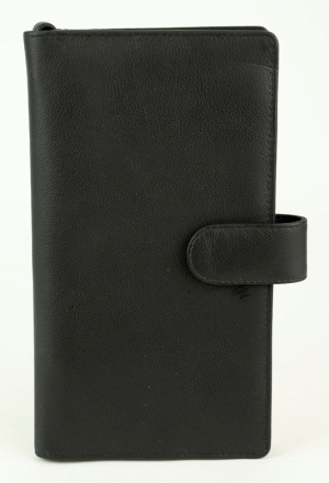 Franco Bonini 18-023 Black - Passport Wallet
