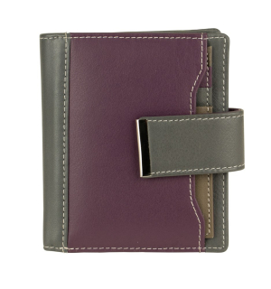Franco Bonini 21-01 PurpleMulti- Ladies Wallet