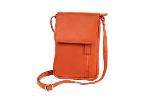 Flap Over Phone Bag - 7020 Orange