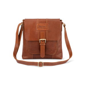Vintage Mens Bag - 18-0039BFK Cognac