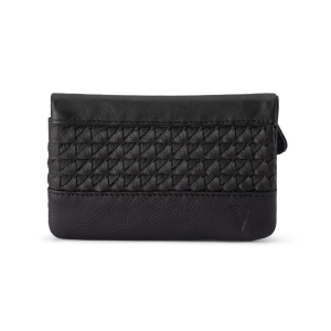 Small Woven Wallet VLW-02 Black