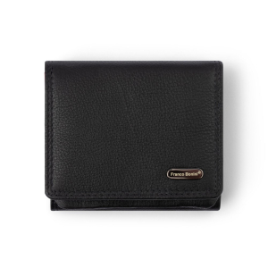 25-010 Black - Sml Tri-fold w Coin Purse