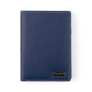25-015 Blue Multi - Slim Bifold Wallet