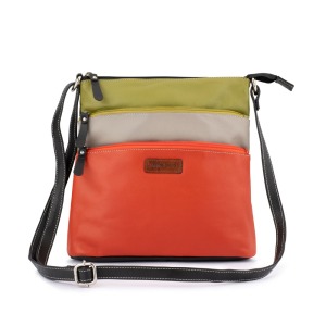 Franco Bonini 17-109 OrangeMulti - Shoulder Bag