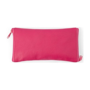 Franco Bonini 2020 Soft Leather Double Glasses Case with Rear Zip – Hop Bush Pink